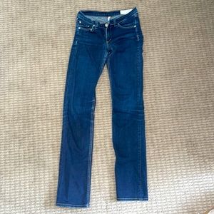 Rag & Bone cigarette jeans, size 27